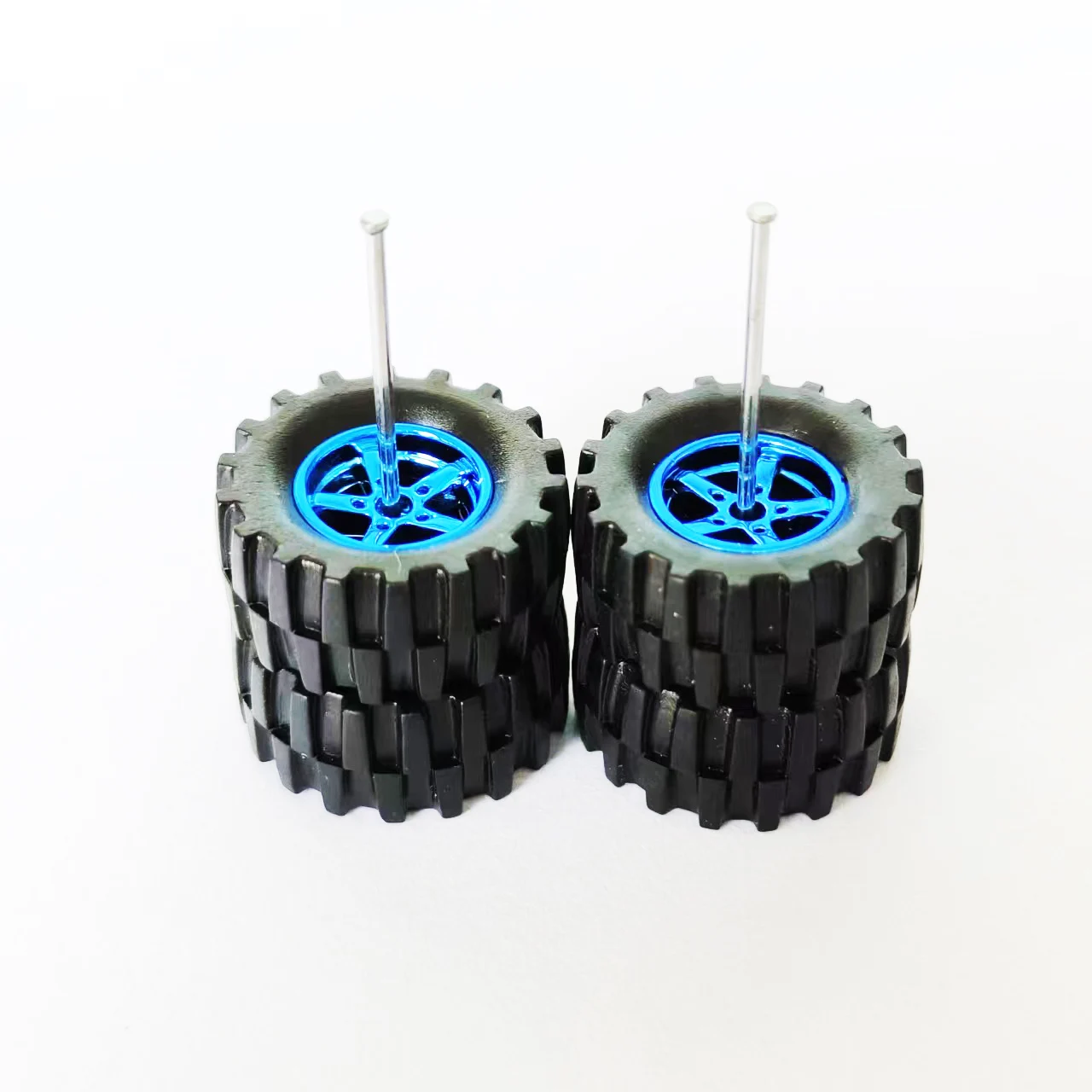 1/64 Off-Road Wheels 15mm or Removable Rubber Tires ORM Series for Hot Wheel 1:64 Diecast Offroad Truck SUV Model