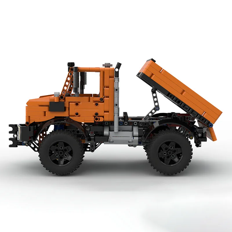 NEW Technical 1264PCS MOC Building Blocks Truck Model Unimog U1400 Snowplow Cars MOD 42126 F-150 DIY Bricks Toys Assemble Gifts