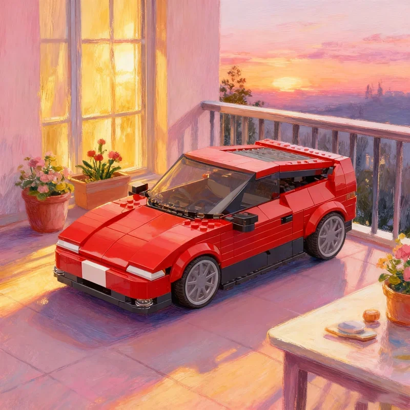 308Pcs Moc Jp Cars …