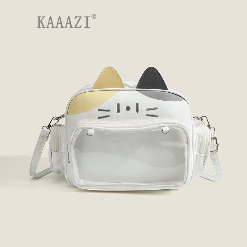 

Повседневный Новый женский рюкзак, милая сумка через плечо, кавайная Универсальная роскошная дизайнерская модная сумка через плечо с несколькими карманами