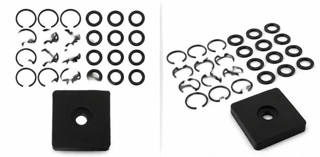 1Set Wrench Retainer Clip Friction Ring Repair Kit Impact Wrench O Ring Replacement Install Tool Cordless Pneumatic
