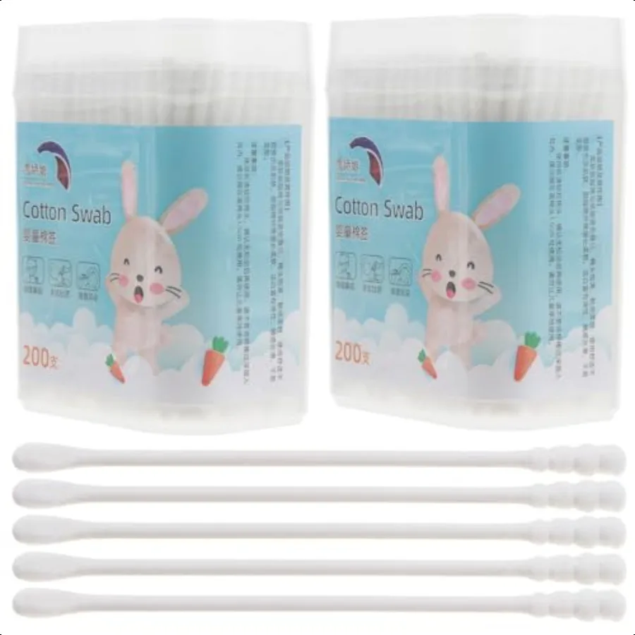 400PCS Cotton Swabs…