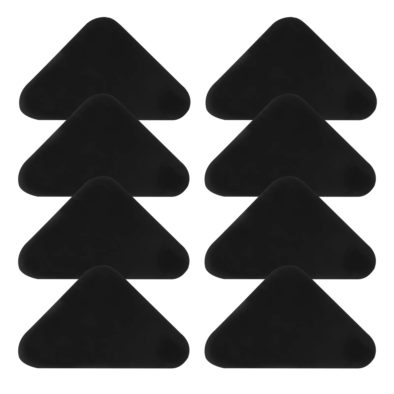 8Pcs Anti-Slip Fixing Stickers for Carpet Non-Slip Grip Rug Pad Floor Mat Protector Corner Stopper Reusable No Residue Easy