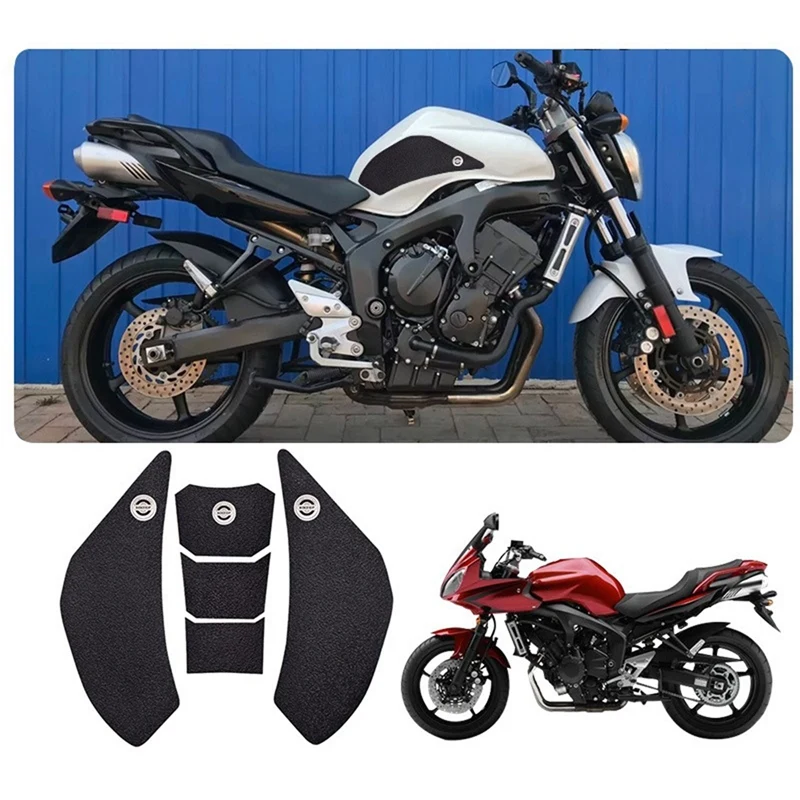 Moto Carburant Précieux Pad Antidérapant Protecteur Autocollants Genou Grip Côté Décalcomanies Accessoires Pour Yamaha FZ6 FZ-6 2004-2011