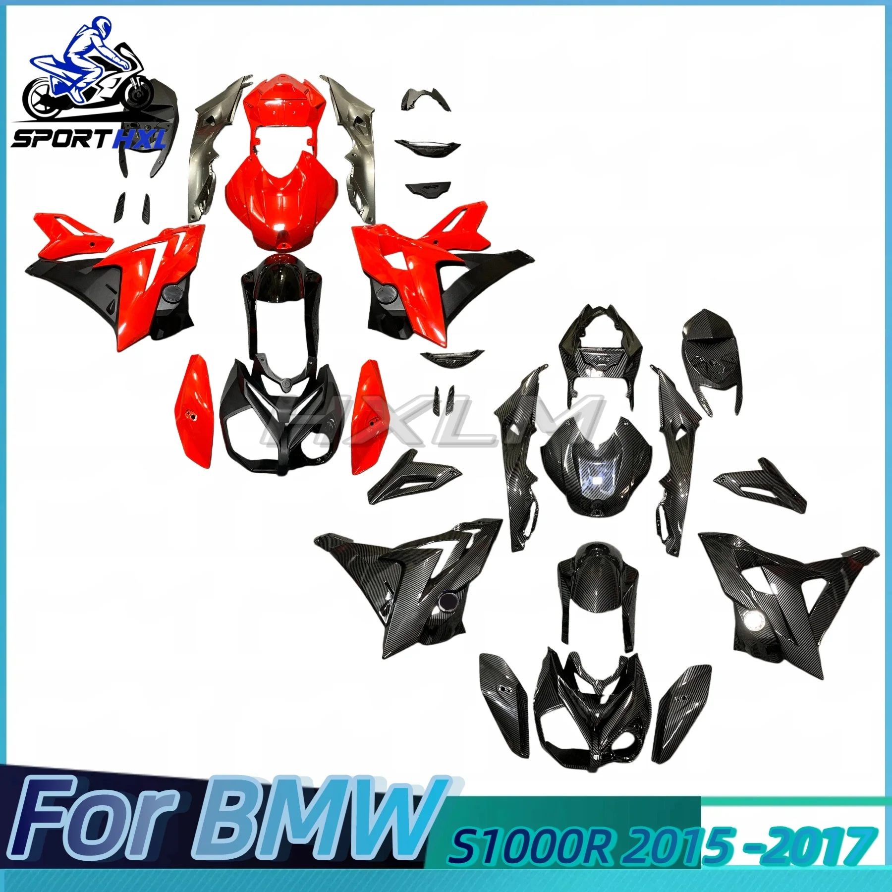 Gloss Finish ABS Motorcycle Fairings Kit S1000R Bodywork Set Injection mold Full Set Fairing zxmt For BMW 2015 2016 2017
