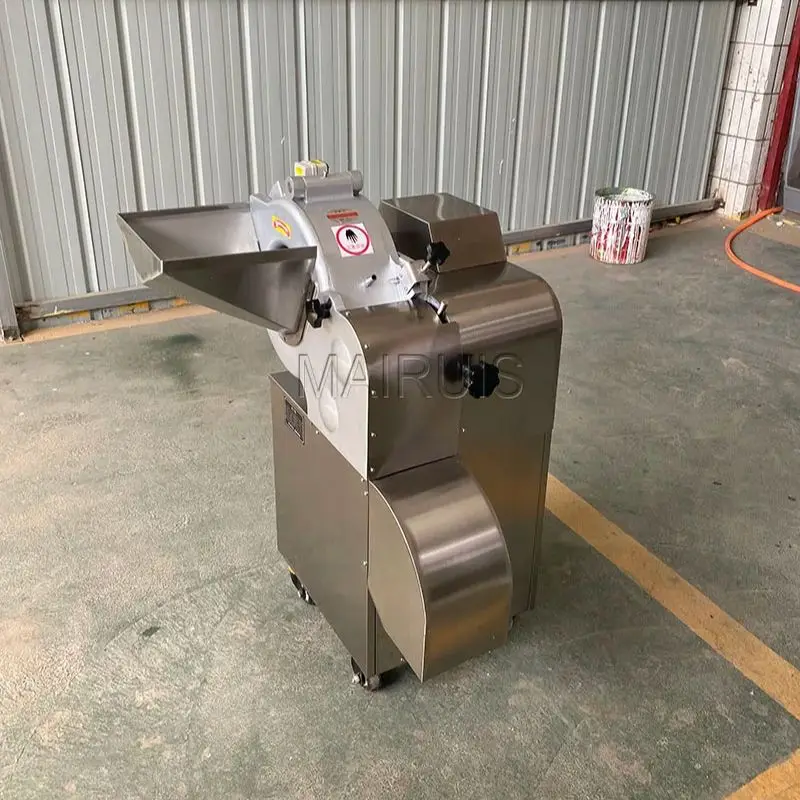 

Commercial Industrial Electric Vegetable Slicer Cutting Machine Fruits Adjustable Thickness Food Slicer Machine