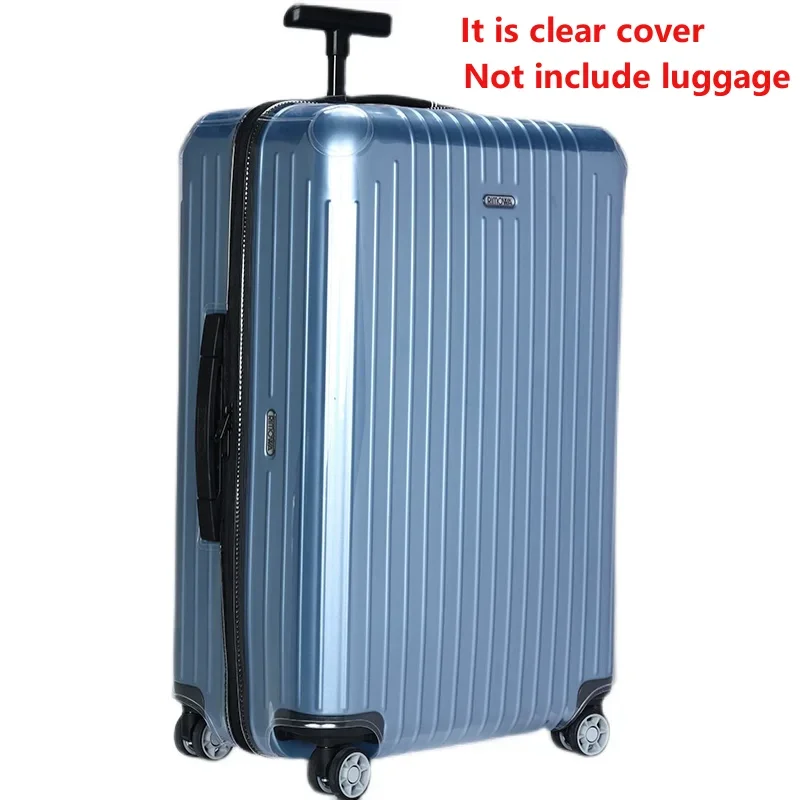 

Suitcase Covers for Rimowa Salsa Air Luggage Protector Cases Customized Clear Cover With Zipper Thickening PVC Travel Accessory