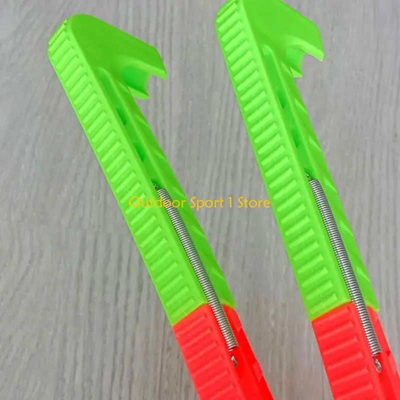 A0KA Ice Skate Blade Cover Skate Walking Blade Guard Protective Ice Skate Protector Cover Hockey Skate Blade Guard