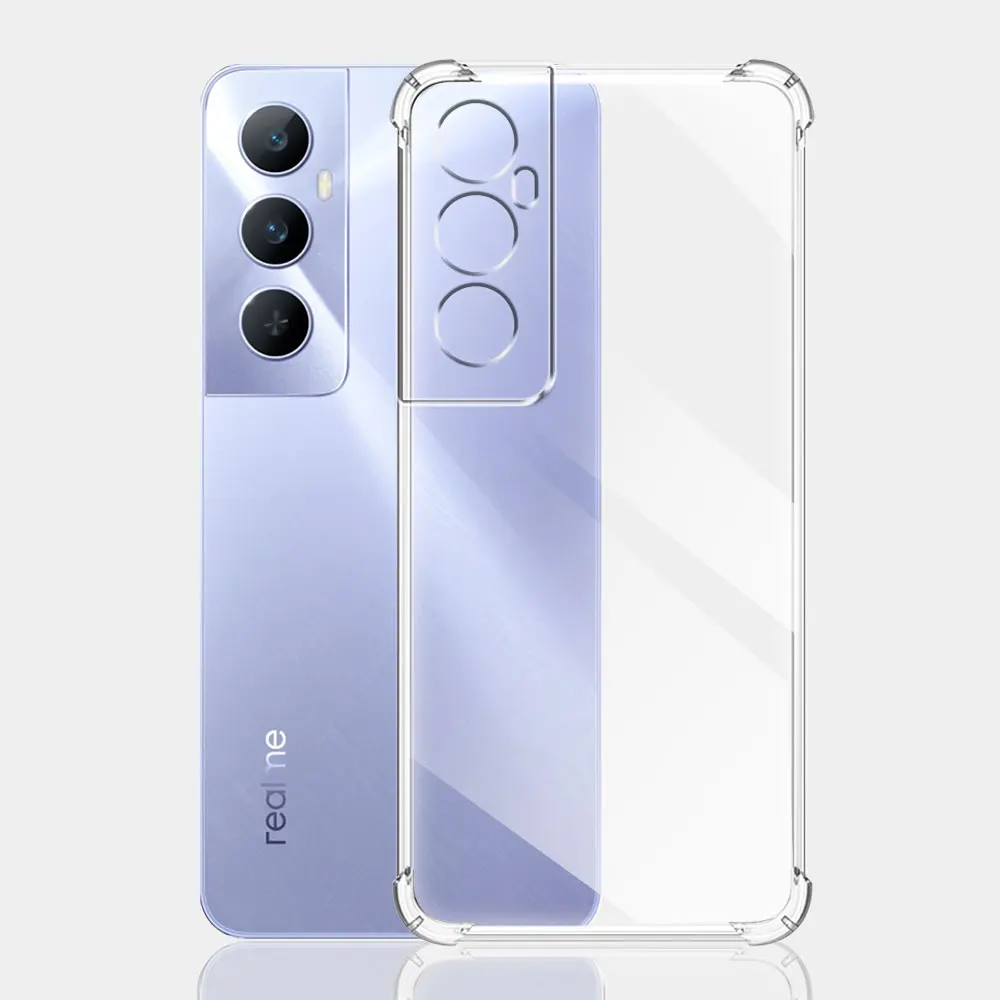 For Realme C65 4G Case Silicone Soft Clear Shockproof Back Cover for Realme C65 Phone Case on RealmeC65 C 65 RMX3910 6.67\