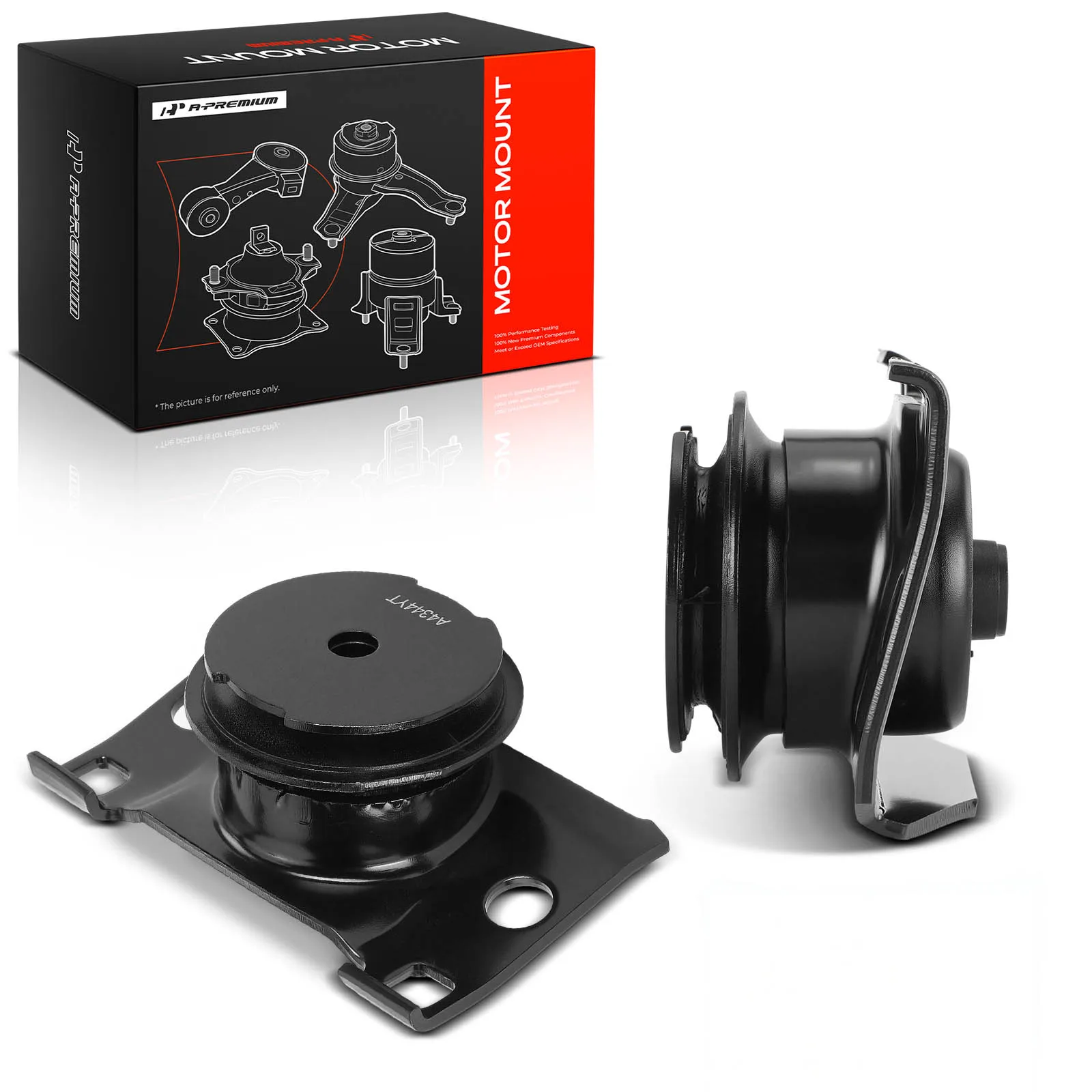 A-Premium 2pcs Front Engine Mount for Nissan Frontier 2005-2025 Pathfinder 2005-2012 NV1500 NV2500 NV3500 2012-2021 Xterra
