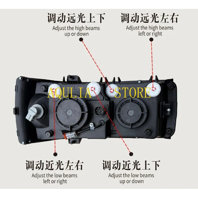 1PCS LED NEW Design Front Head Lamp Fit for DAF CF LF XF105 Truck view 5