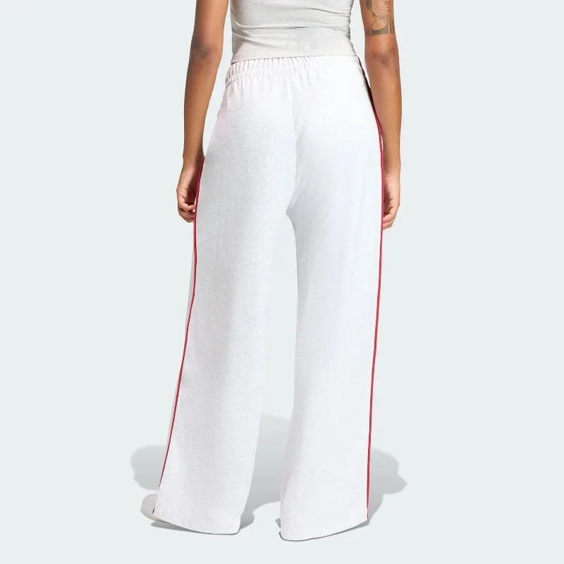 Adidas2026 Women's High Waist Sports Loose Casual Trousers KC3935