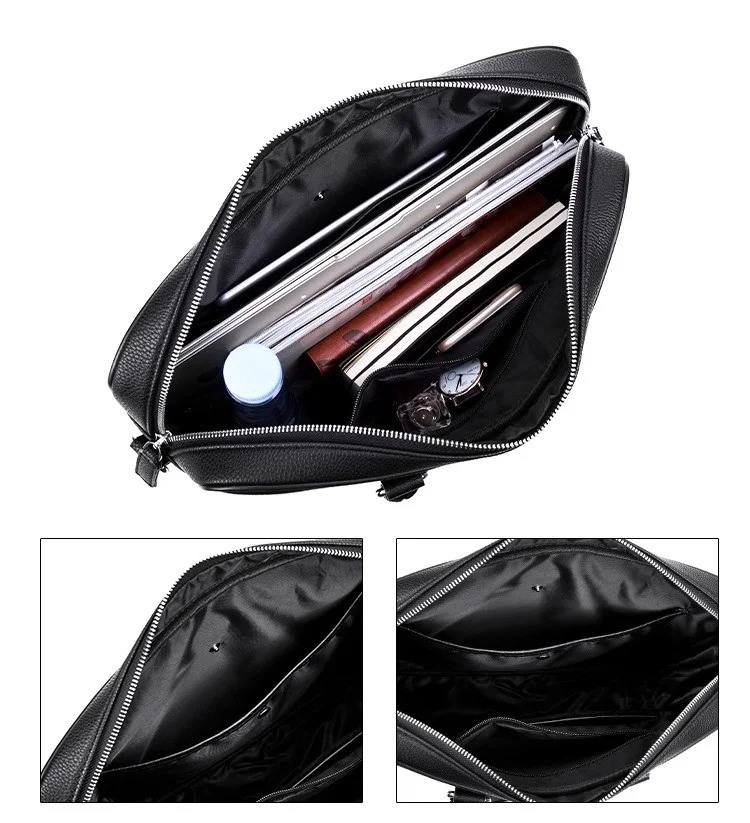 Retro Männer Aktentaschen Leder Mann Umhängetasche OL Handtaschen Männer Mode Männlichen Umhängetaschen