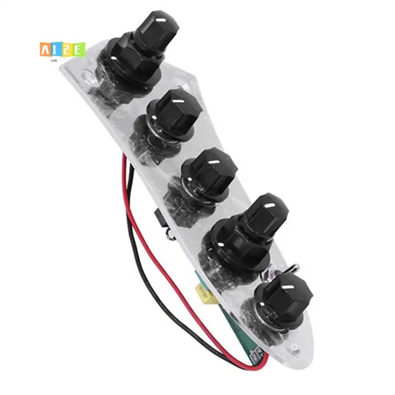 

A12E-5 Jazz JB Bass Loaded Проводная панель управления для 4/5 струнной бас-гитары Запчасти JB07