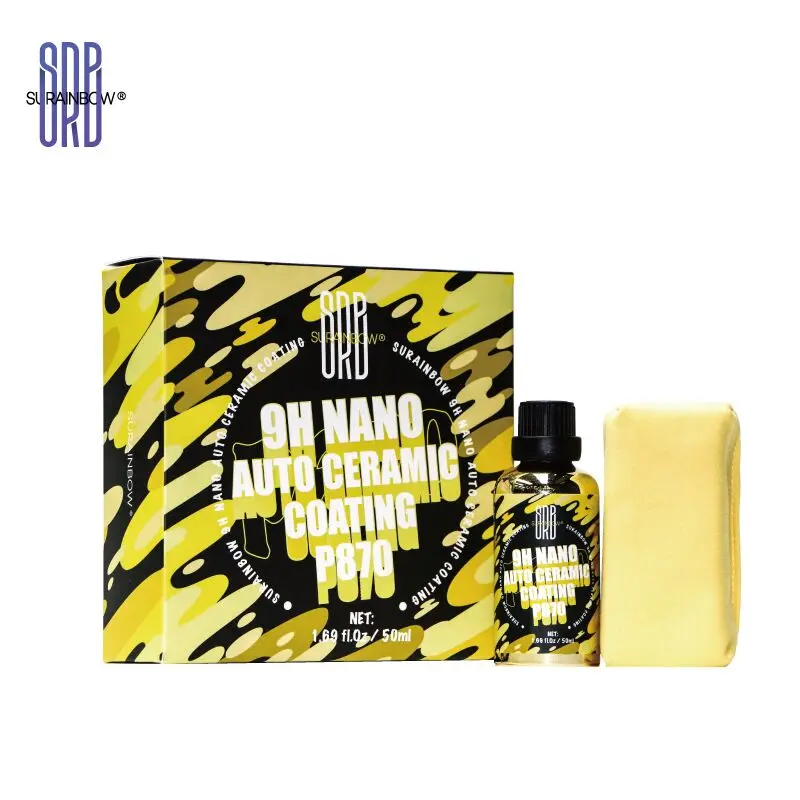 

Ceramic Coating, 9H Nano Coating Kit Super Ceramic Car Coating Hydrophobic, Car Paint Sealant Protection Anti Scratch,High Gloss