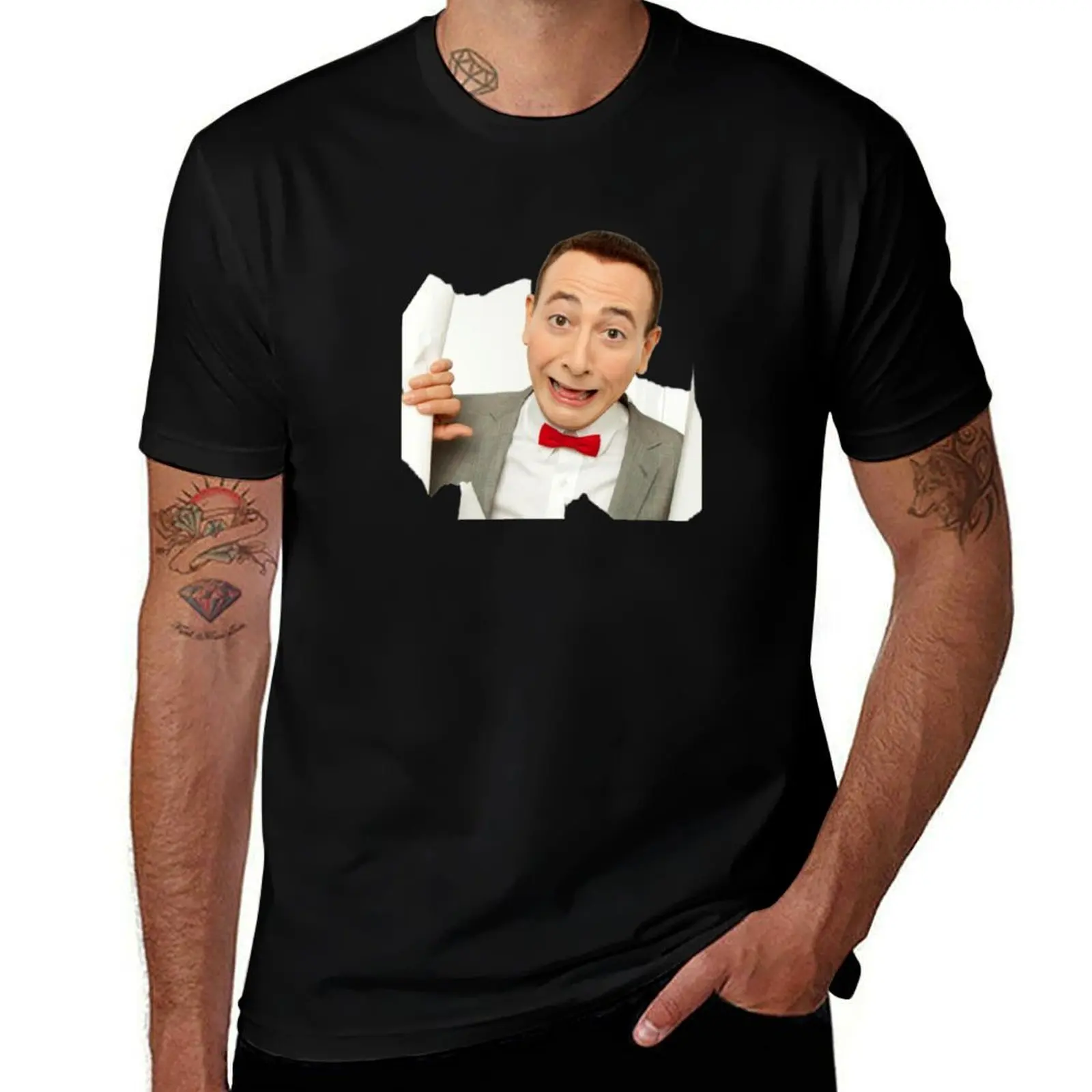 

Pee Wee Herman T-Shirt man t shirt summer t shirts for man pack white T-Shirt
