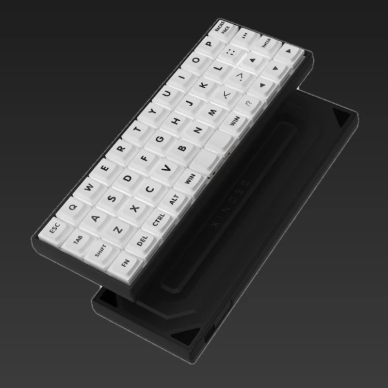 Geonix Rev2.5 Aluminium Mechanical Keyboard Kit Customized Low Profile 40 Key Tri-mode Hot Swap Qmk/Via Gaming Office Keyboard