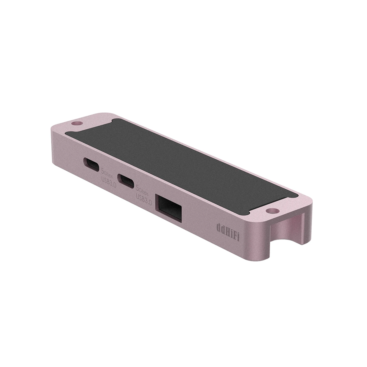 DD ddHiFi HS650 Hub USB Khusus (Tersedia dalam: Abu-abu Hangat, Abu-abu Sejuk, Abu-abu Merah Muda, Perak Anodisasi, dan Hitam Pasir)