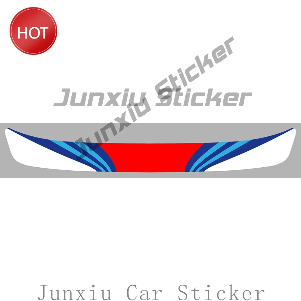 Stripe Pare Soleil Visiere Casque Stripe Vinyl Sticker For Van Body Side Window Bumper Uv Protection Creative Decal