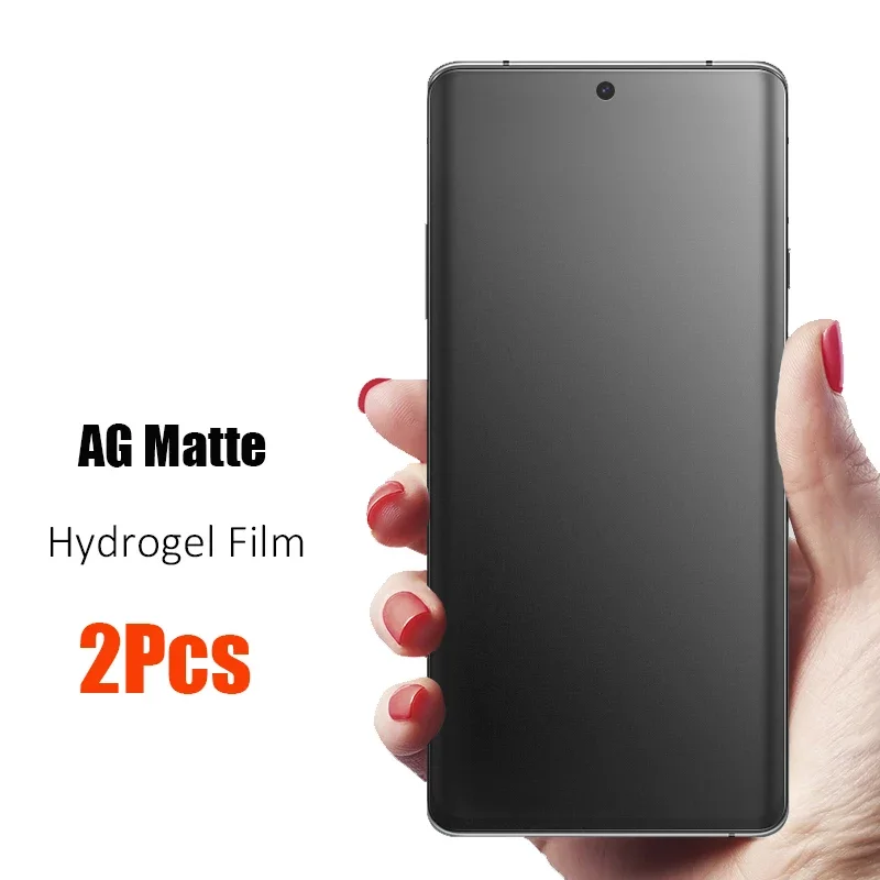 2PCS Matte Frosted Hydrogel Screen Protector for Motorola Moto Edge 40 40 Neo X40 50 Pro Fusion Ultra Protective Film with Tools