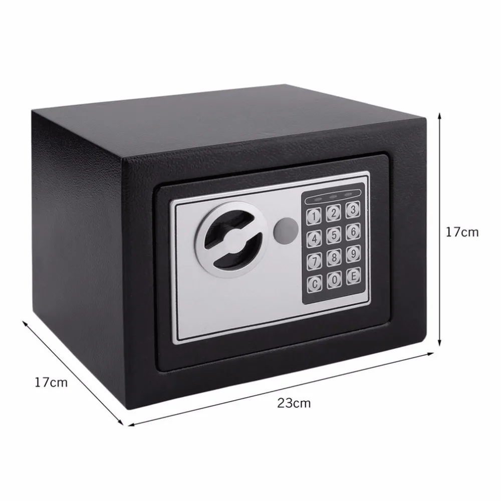 Safety Box Home 4.6L Digital Safe for Money Digital Electronic Safe Box Home Office Jewelry Money Anti-Theft Security Box