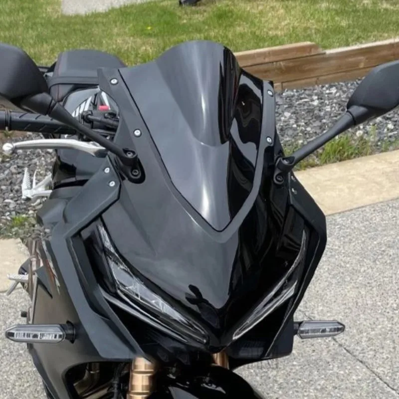 

FOR Honda CBR650R CBR500R CBR400R 2019 -2023 2022 Motorcycle Windshield Touring Flyscreen Double Bubble Wind Deflector Protector