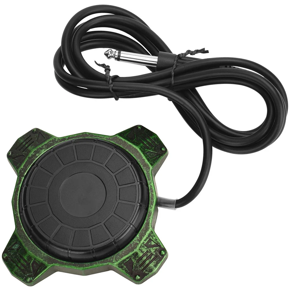

1pc Tattoos Foot Pedal High-Grade Copper Wire Non-Slip Metal Base Wireless Power Supply For Tattooing Machine Pedal Plug