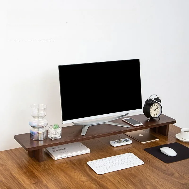 

Computer Monitor Height Stand Laptop Base Desktop Shelf Keyboard Storage Rack Cervical Spine Protection Office Organizer Holders