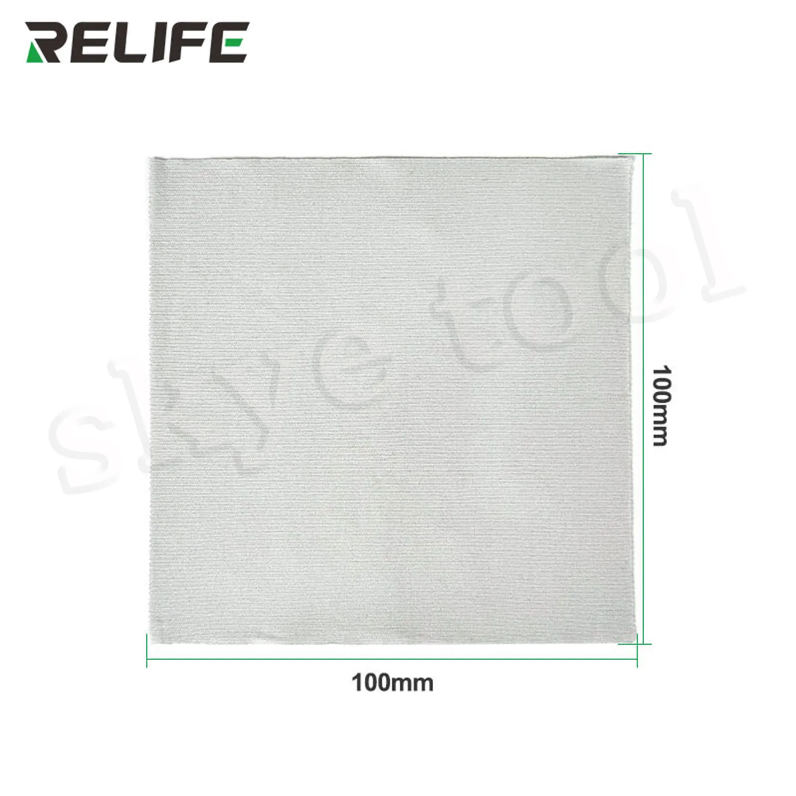 ผ้า RL-045A ปลอดฝุ่นทำความสะอาดหน้าจอเหมาะสำหรับขจัดคราบสกปรกบน10x10cm ที่สะอาดหน้าจอ LCD