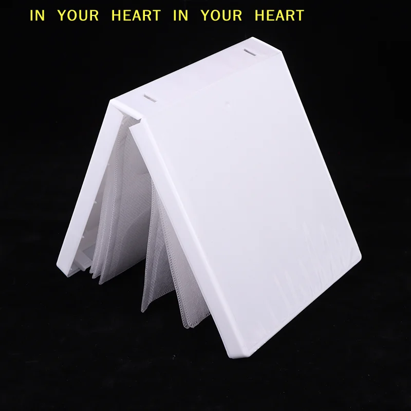 【X】8/12PCS CD Case Disc DVD Storage Bag High-capacity Packaging Box CD Holder Home Room Discs Storage Box