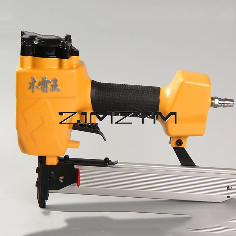 1Pc 440K Pneumatic Staple Gun For Sofa Frame Furniture Woodworking