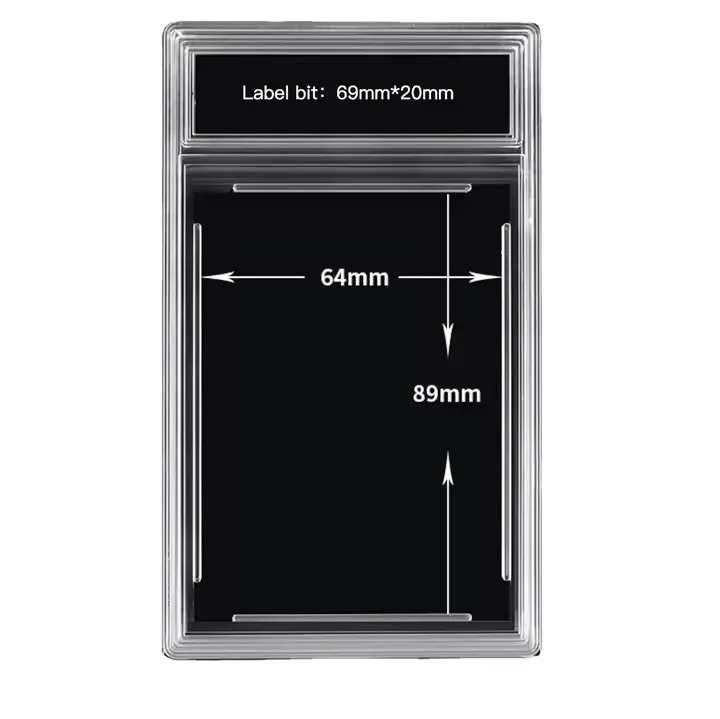 Yugioh Graded Dark Magician Card Portable Eco-Friendly Modern Games Slabs for 35PT for PSA CGC BGS
