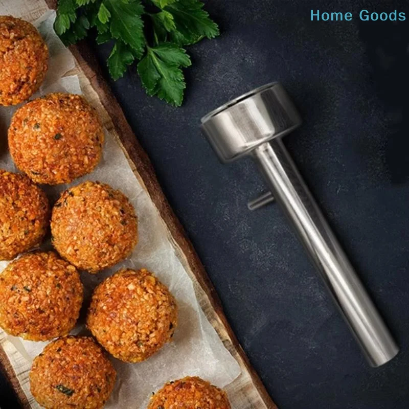 preferred1Pcs Non-Stick Falafel Scoop Maker Food Grade Stainless Steel Meatball Mold for Parent-Child Cooking Activitiesproduct