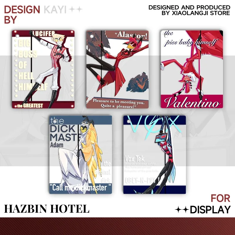 כרטיס תמונה שקוף מאקריליק לקוספליי ללא אביזרים, מתנת יומולדת לאוסף, מחזיק מפתחות אנימה