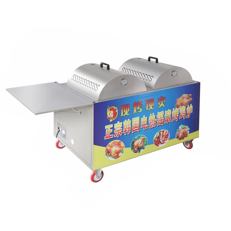 High-quality 4-layer chicken barbecue shop charcoal machine bagged gas stove