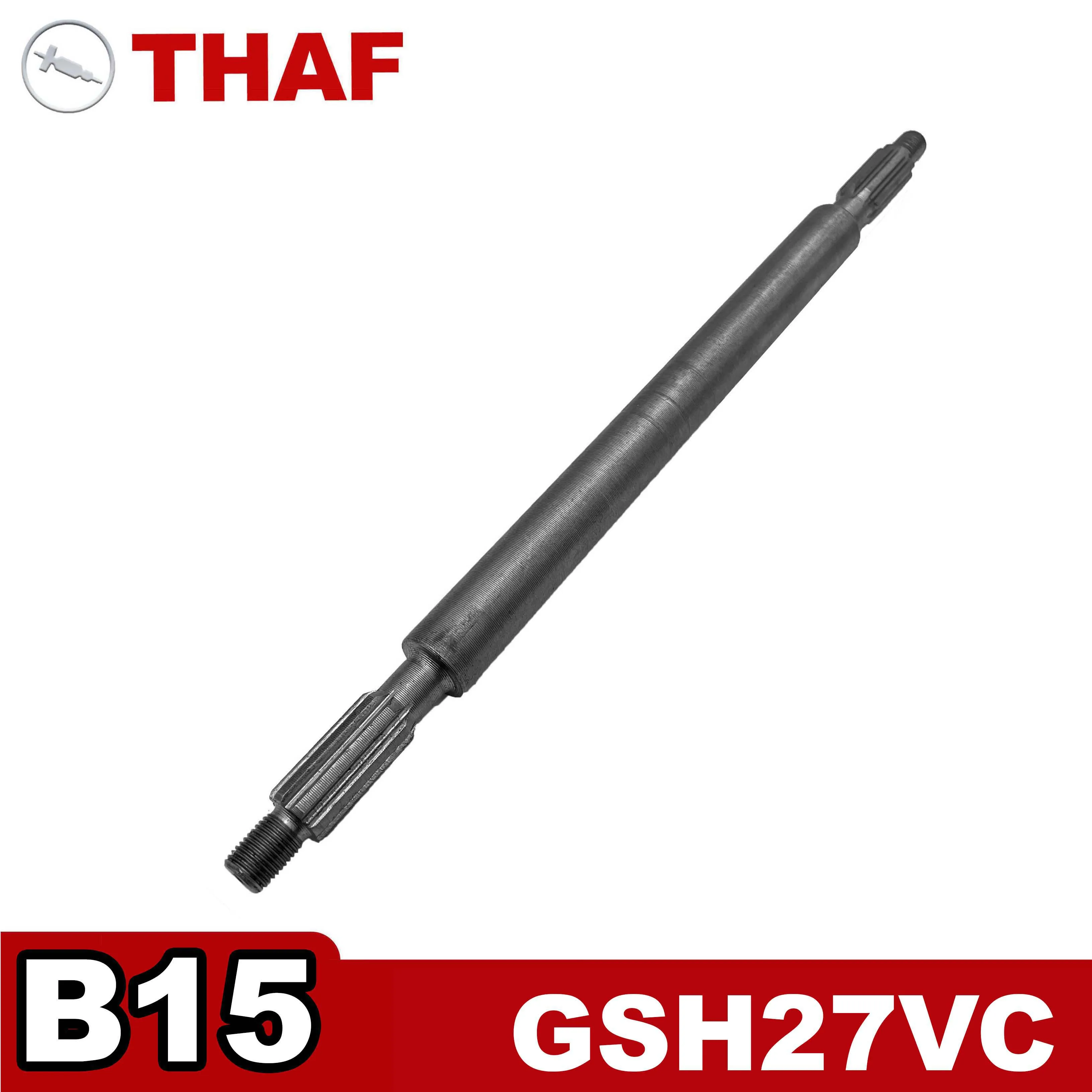 قطع غيار بديلة لعمود مسنن لمطرقة الهدم من بوش GSH27 GSH27VC B15