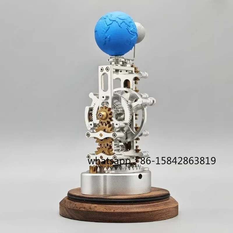 Metal Tourbillon Precision Mechanical Model, Dynamic Art Craft Ornament