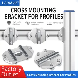 Made in China Stents Moudule Cross Mounting Bracket for Profiles EOAT Accessory CMB-2525