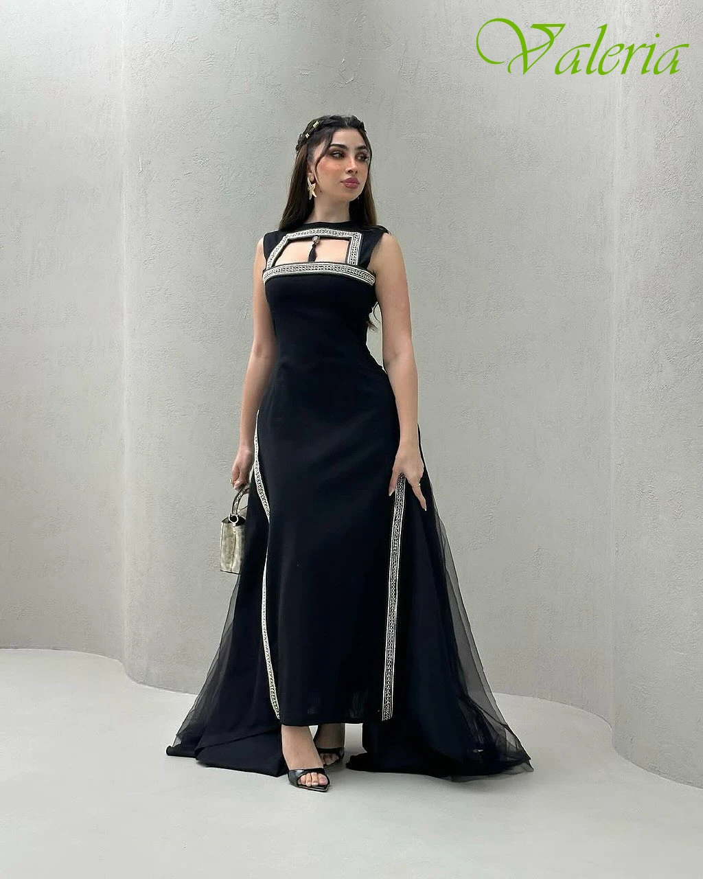 

Customized A-Line Crew Neck Elegant Formal Evening Dress Modern Fashion Celebrity Gowns Temperament Bespoke Occasion Gowns