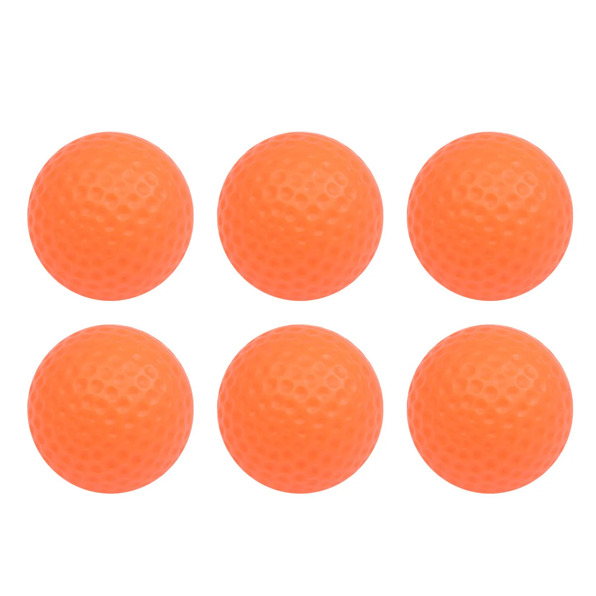 22-bolas-de-golfe-para-treino-leves-ocas-nao-porosas-camada-dupla-para-treino-interno-seguras-para-moveis-e-pessoas-laranja