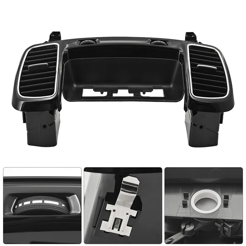 Super Sale Car Middle AC Vent Grille Air Conditioning Outlet Assembly 1668306001 2A17 for Mercedes-Benz GLE350 GLE400 GLS550 GLE