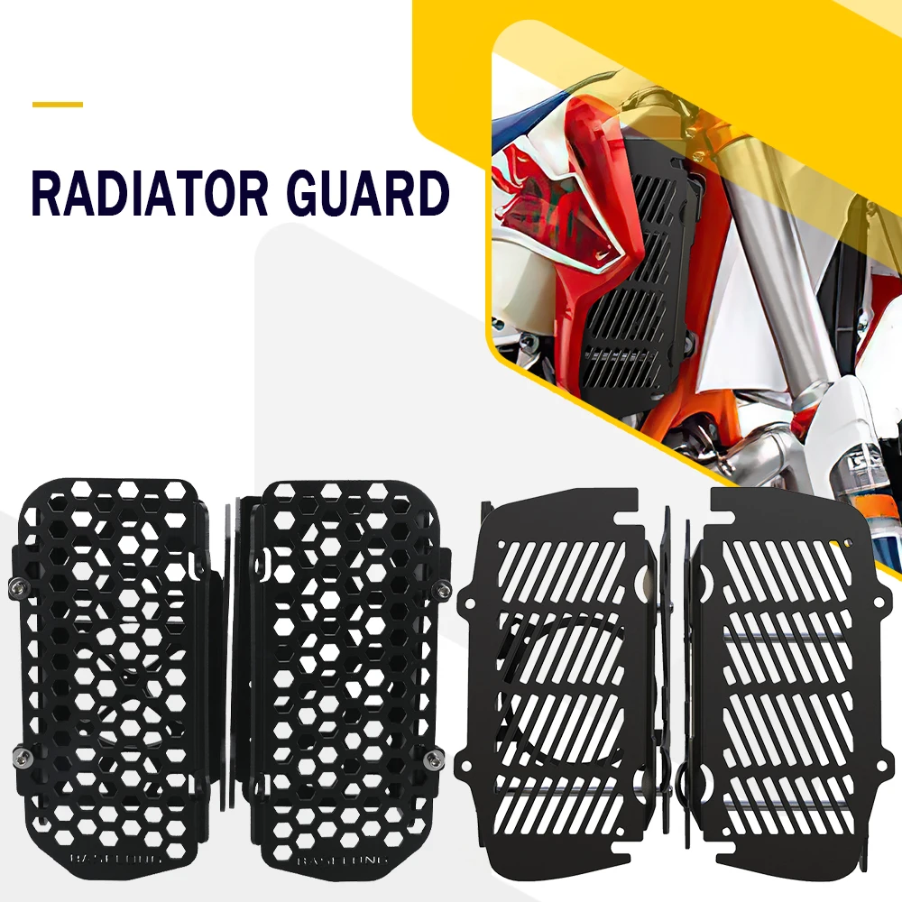 

Motorcycles Radiator Guard Cover Protector For Husqvarna FE TC TE TX FX FC 125 250 300 350 450 2T 4T 2020 2021 2022 2023 2024