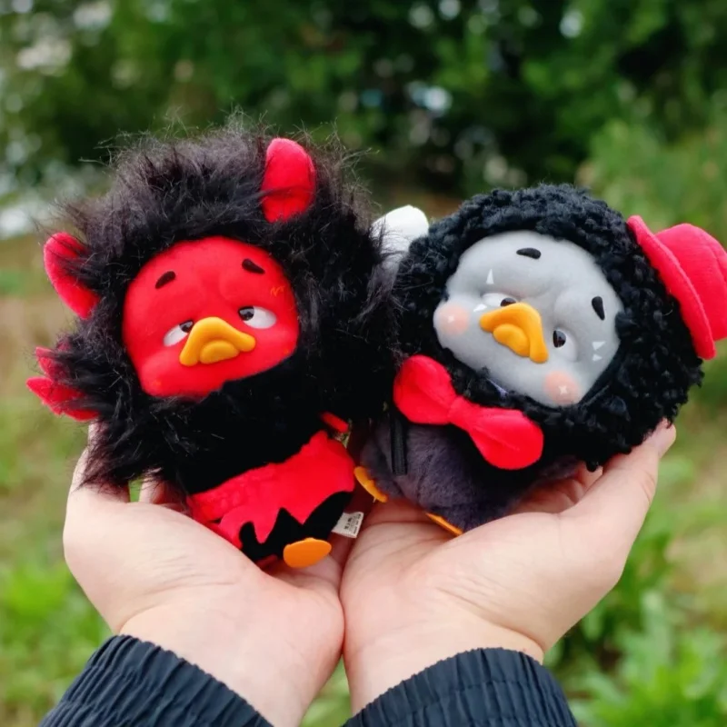 New 100%Genuine  Annoying Duck Upsetduck Colorful Player Duck Feather Velvet Blind Box Trendy Toys Bag  Halloween Cute Doll Gift