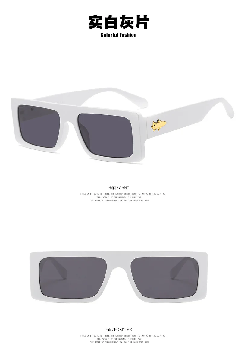 Retro Polarisierte Sonnenbrillen für Damen und Herren, Punk-Designer-Sonnenbrillen, Personalisierte Ins-Sonnenbrillen für Bühnenauftritte, Partys und Luxus-Mode – Detail 13