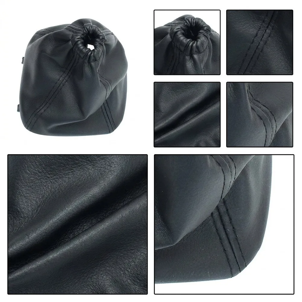 1X PU Leather Boot Cover Car Gear Correct Connector Direct Installation For Ford Transit Gaiter Gaitor Practical To Use
