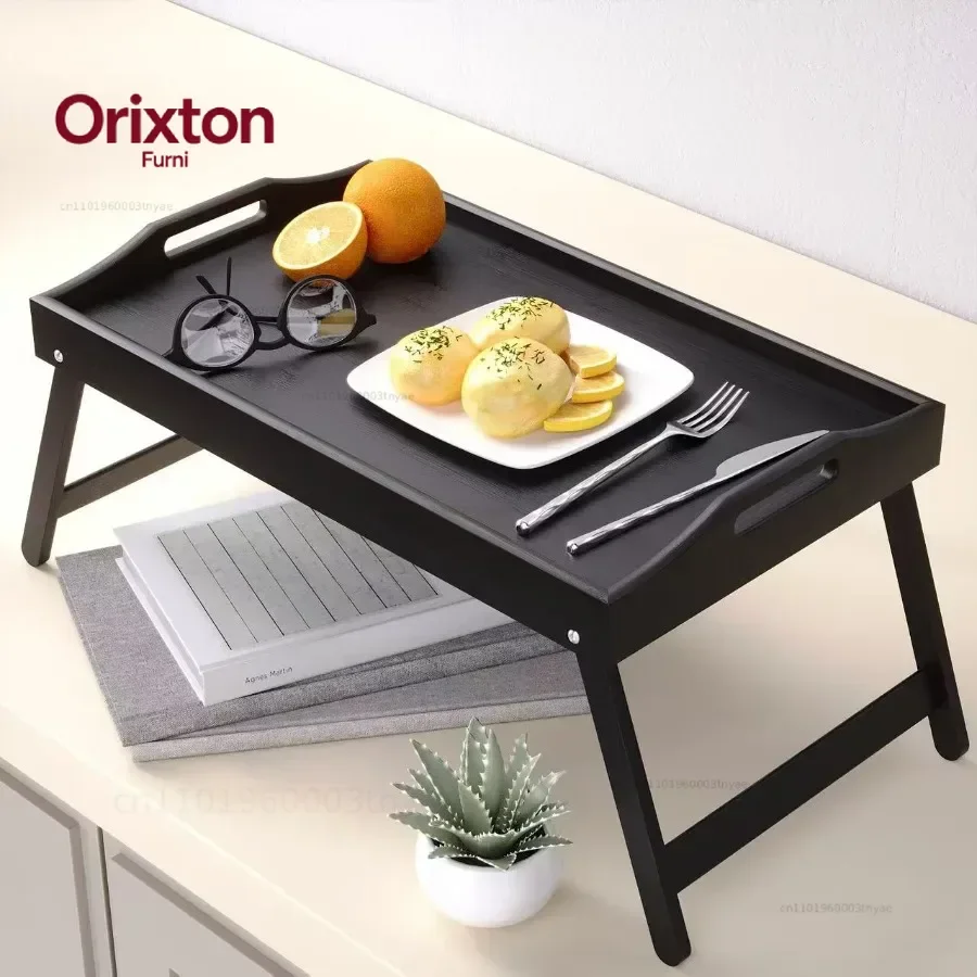 Dessert Folding Tray Bedroom Reading Desk Office Breakfast Tea Tray Multifunctional Reading Rack Floor Computer Desk Board