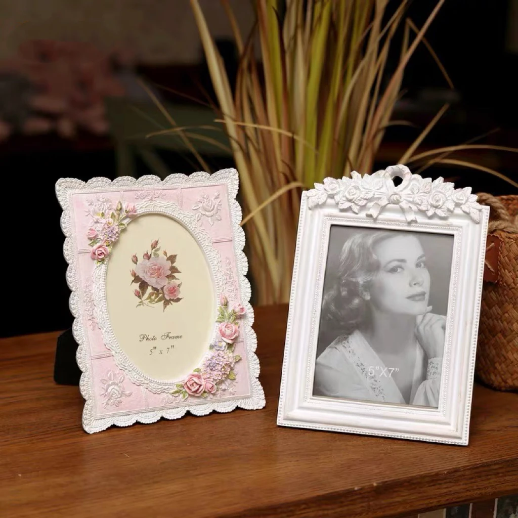 

Европейская фоторамка из смолы для креативного размещения на столе, для семейных фотографий, декор для дома