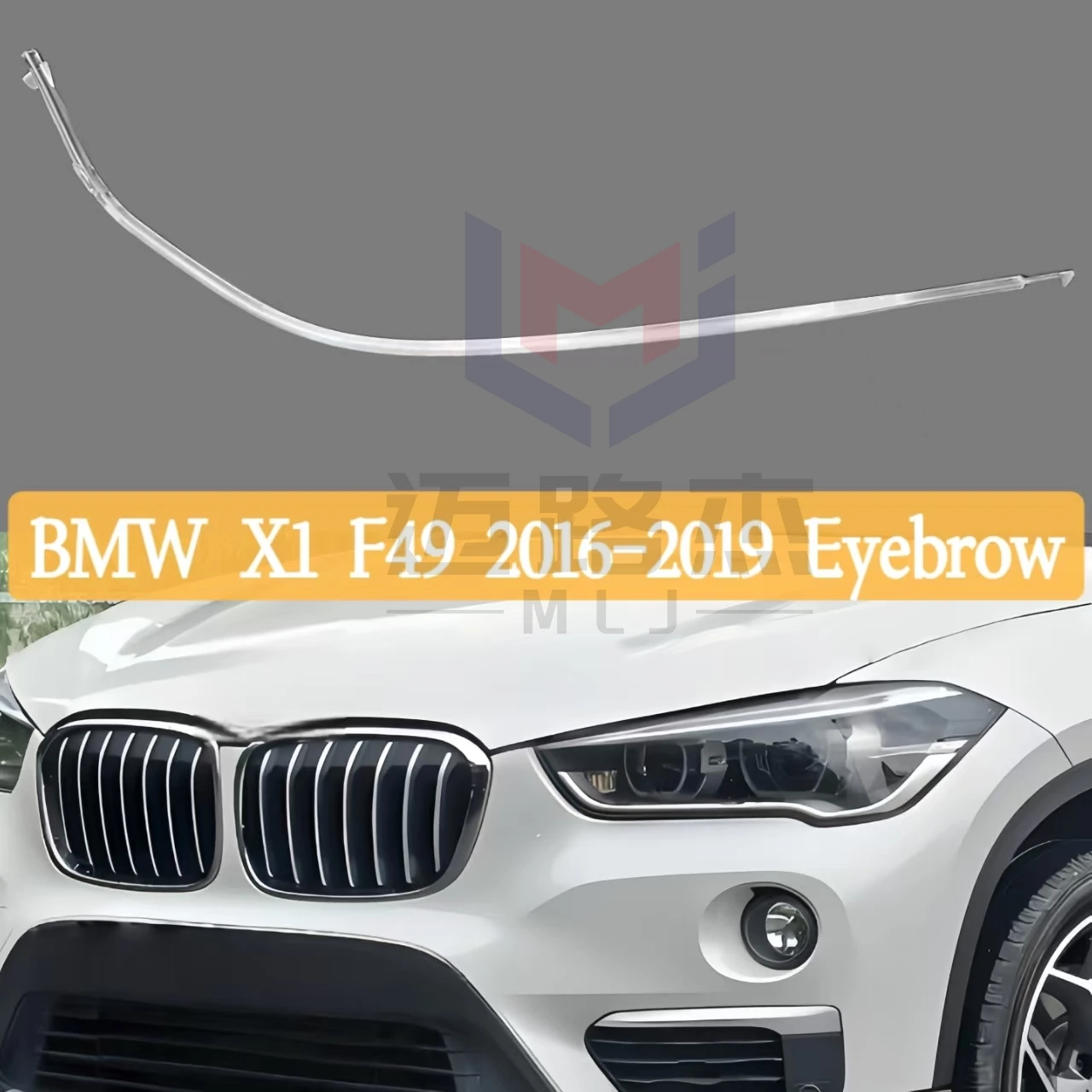 

For BMW X1 F49 2016-2019 Lamp Eyebrows DRL Light Guide Light Guide Strips Daytime Running Light Car Accessories Angel Eyes