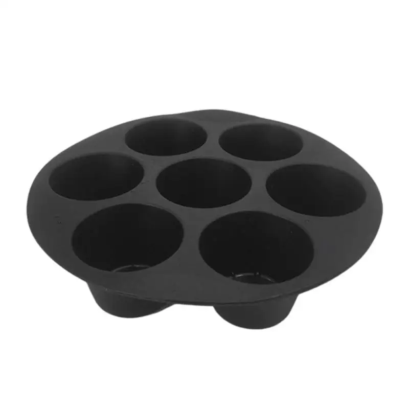 

Silicone Muffin Cupcake Mold Non-Stick Cake Mould Baking Cups Pan Tray Kitchen Bakeware Tool For 3.5-5.8L Air Fryer Accessories