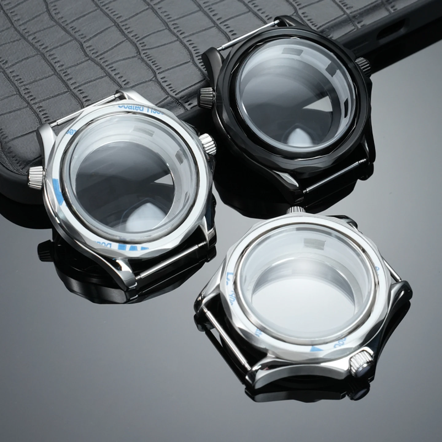 Stainless steel case for Omega Seamaster series with NH35/36 movement, stainless steel watch case accessories, summer new model